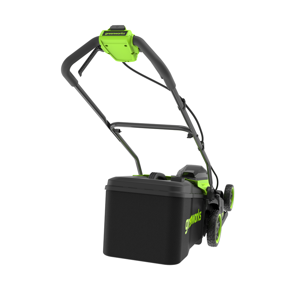 Газонокосилка аккумуляторная Greenworks GD40LM361, 40V, 36 см, бесщеточная, c 1хАКБ 5Ач и ЗУ (2520807UG)