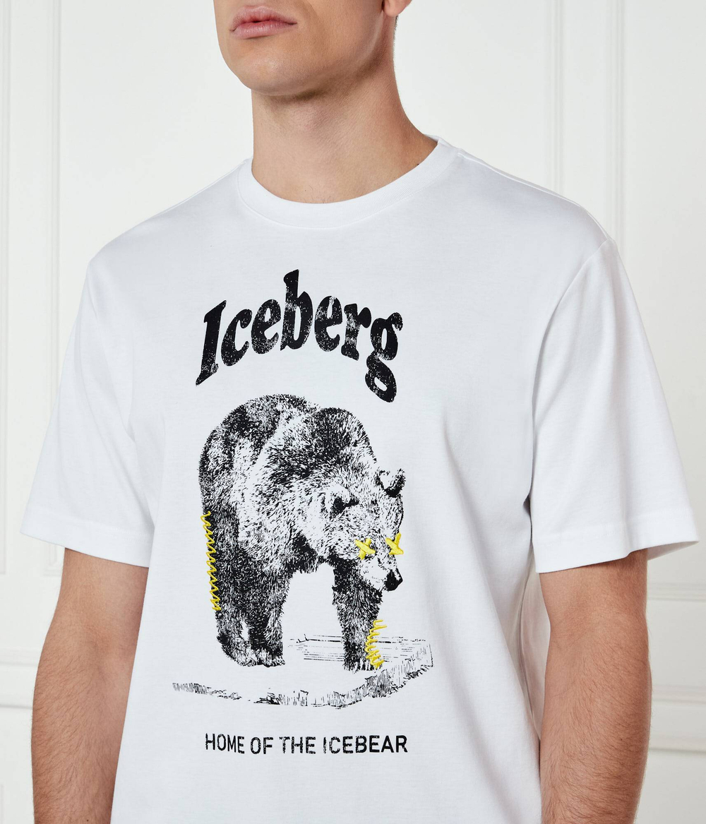 Футболка Iceberg - белый(252 I1P F025 6307)