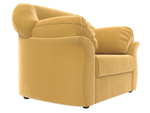 Кресло Карнелла, Желтый, Микровельвет, 105839