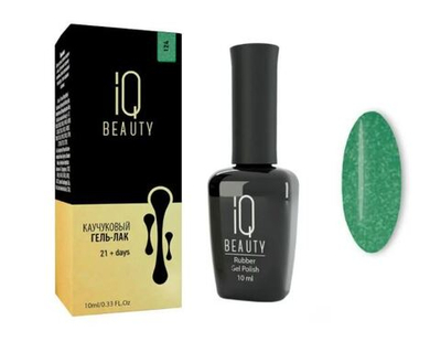 Гель-лак IQ BEAUTY Каучуковый с кальцием 124 Объем 10 мл Aventurine