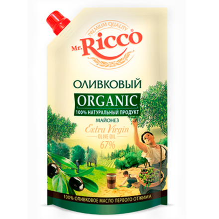 Майонез Mr.Ricco Оливковый 50% 350 мл