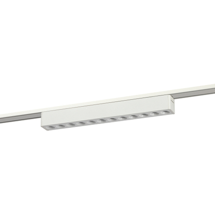 Магнитный трековый светильник ЭРА TRM-S5-2-12W4K WH светодиодный 12Вт 4000К белый для системы S5