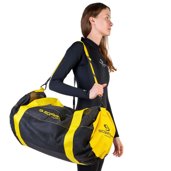 Сумка сетчатая Scorpena Watersports быстросохнущая желтая