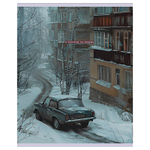 Тетрадь общая BG "Двор", А5, 48 листов в клетку, на скрепке