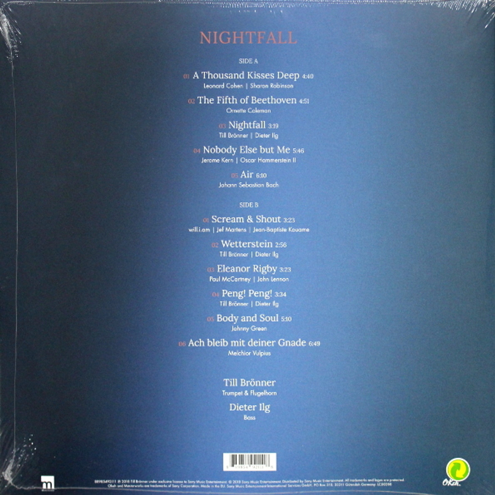 Till Bronner & Dieter Ilg / Nightfall (LP)