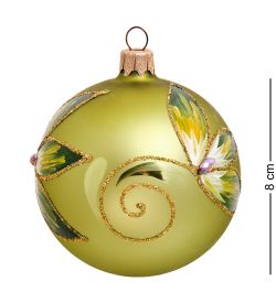 Элита НФШ-1325 Ел. украшение Шар «Подснежник» 80 мм