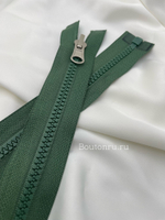 Молния тракторная зеленый с перекидным бегунком