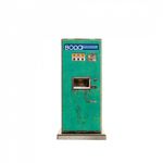 Автомат с газировкой. Сборная модель из картона.