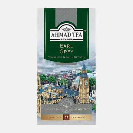 Чай черный Ahmad Tea Earl Grey 25пак