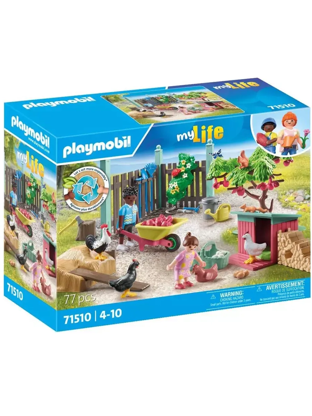 Набор Куриная ферма Playmobil 71510