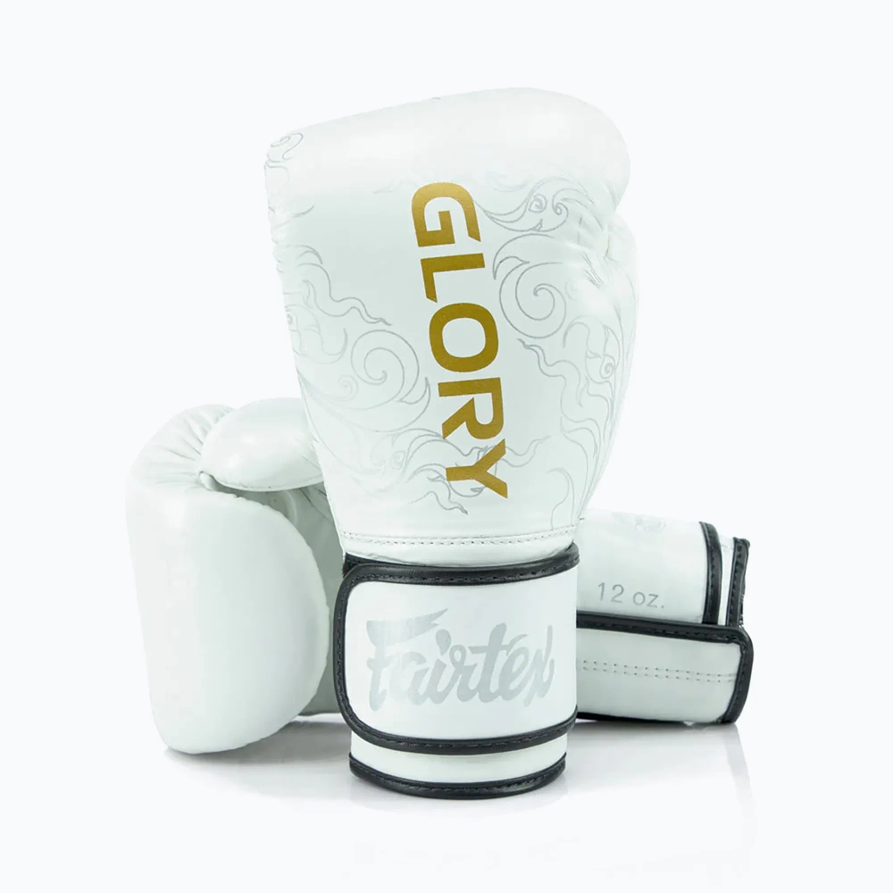 Боксёрские перчатки Fairtex Glory Kickboxing Competition Training Boxing white