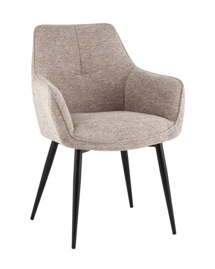 Стул обеденный Adam рогожка светло-коричневый