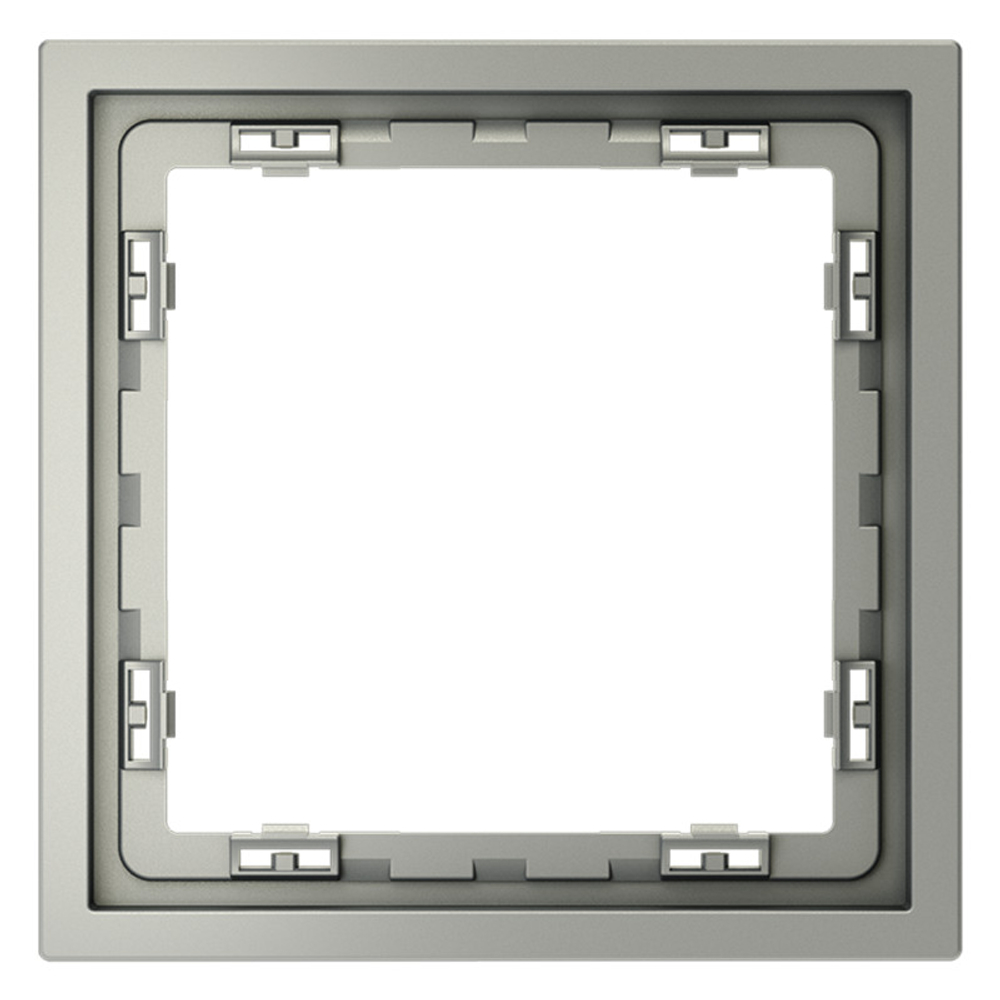 Рамка пластиковая VOLTUM S70 на 1 пост, (сталь)