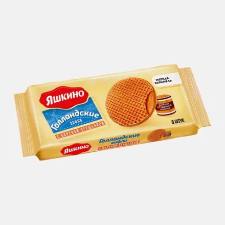 Сиропные вафли с вареной сгущенкой Яшкино 290г