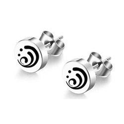 Серьги "Genshin Impact / Геншин" (Круглые гвоздики)