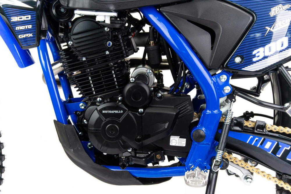 Мотоцикл Кросс Moto Apollo M4 300 EFI (175FMM PR5) синий