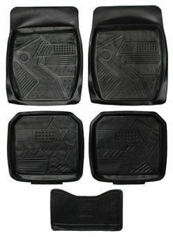 Ковры глубокие №3006 black 5пр KING !!! АКЦИЯ !!!