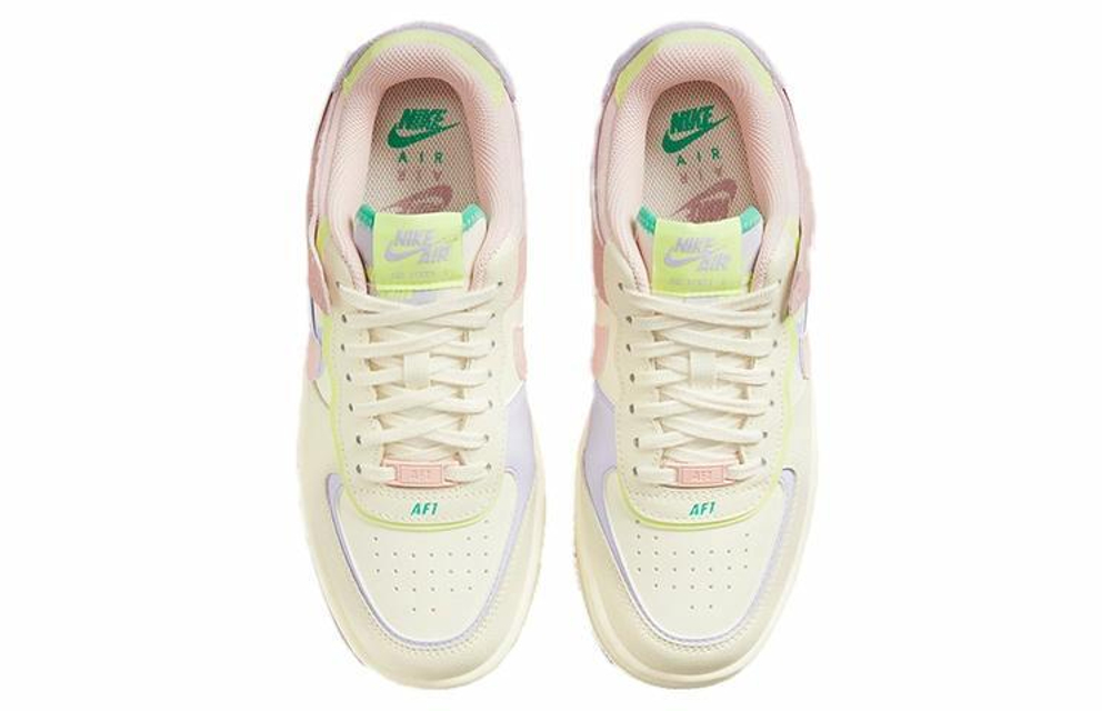 Кроссовки Nike Air Force 1 Low Shadow "Cashmere" (Женская размерная сетка)