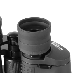 Бинокль Veber Classic БПЦс 15x60 VR с сеткой вид сверху, крупный план окуляра