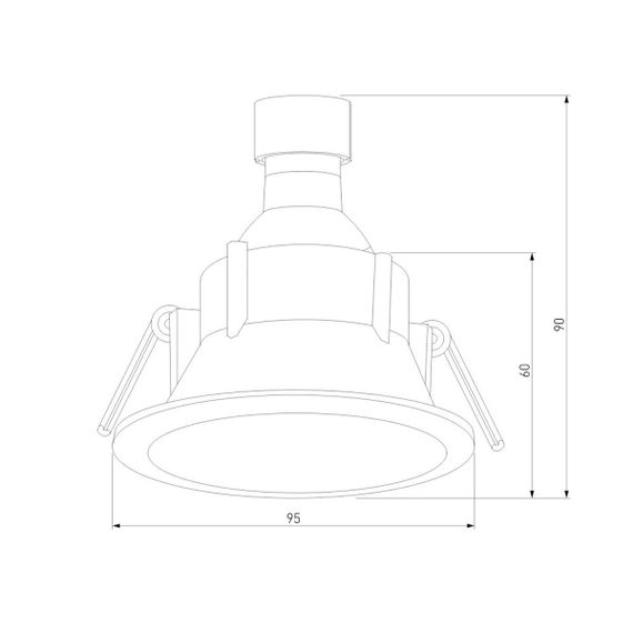 Встраиваемый светильник Elektrostandard 25059/01 a069721