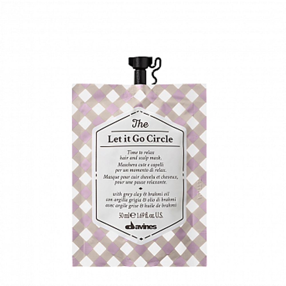 Маска для восстановления водного баланса Davines The Let It Go Circle 50 мл