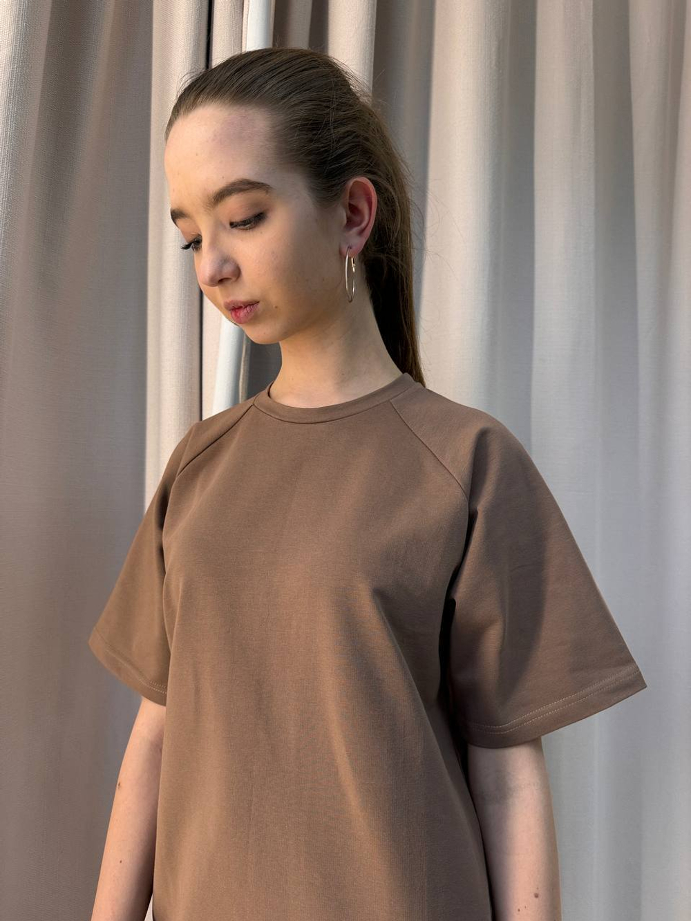 Платье футболка Мини