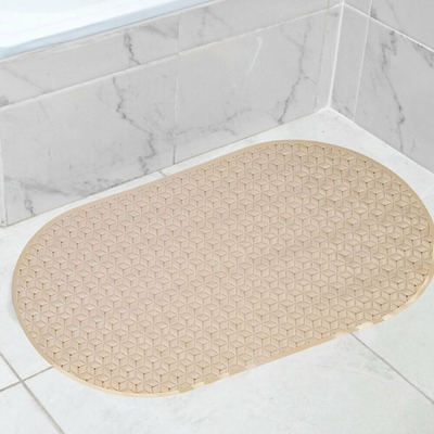 Коврик для ванной 69*37см "Плетенка" противоскользящий ПВХ VETTA
