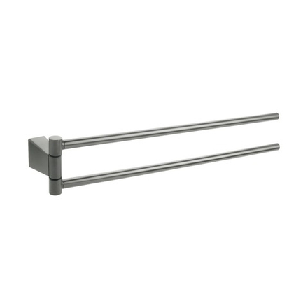 Полотенцедержатель рога 2-ой Fixsen Trend Graphite, FX-98002А