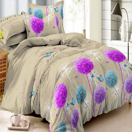 Комплект постельного белья "ВЛ. ВЗРЫВ ЭМОЦИЙ", поплин, 100% хлопок, Россия.