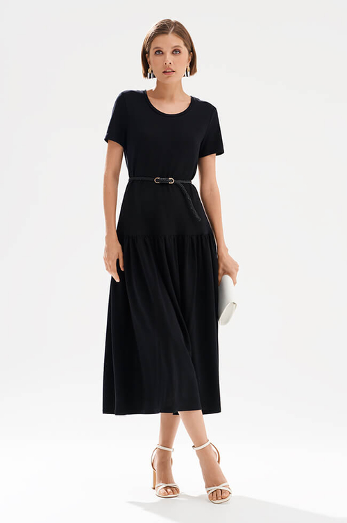 51744 Платье женское (черный)