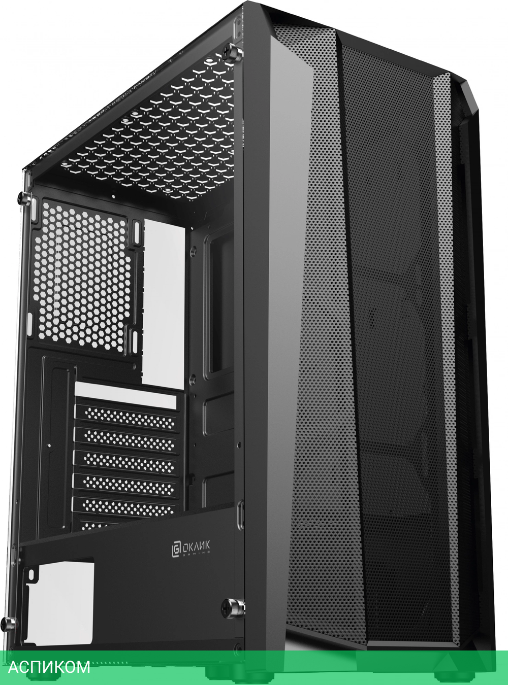 Корпус Oklick OCC-MD302 черный без БП
