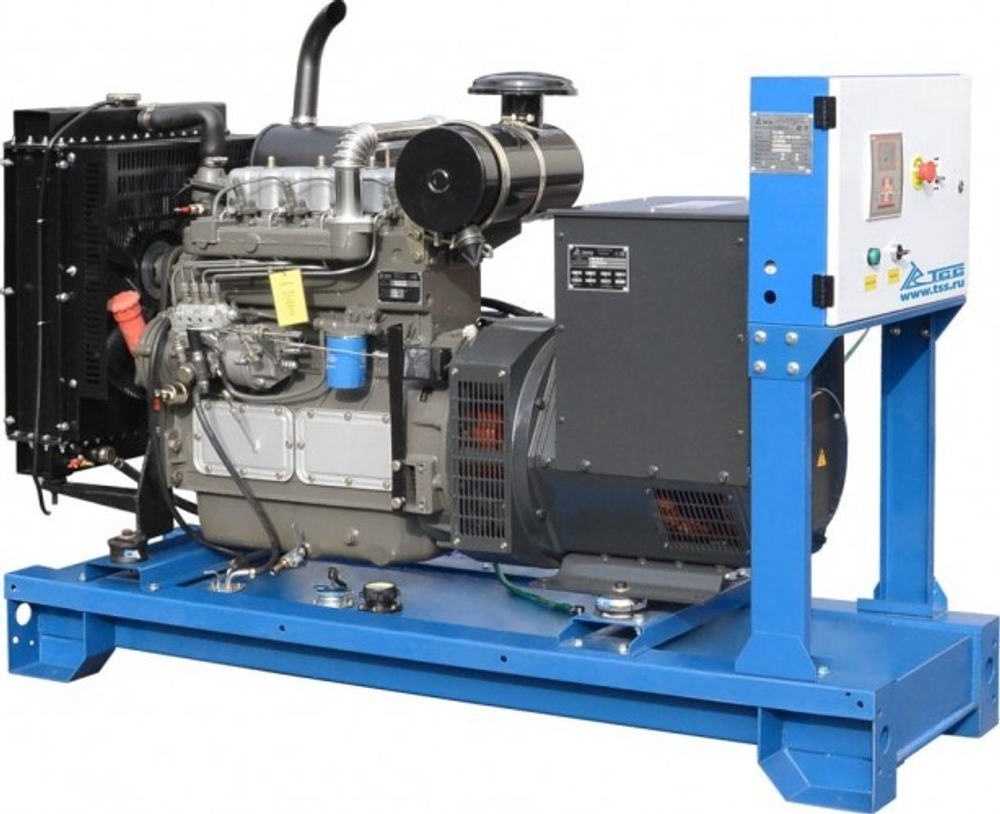 Электростанция дизельная ТСС АД- 40С-Т400-1РМ16 (TTD 55TS) открытая 035042