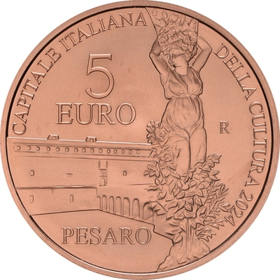ИТАЛИЯ, 2024, 5 ЕВРО