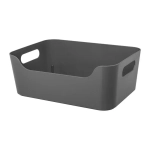 Корзинка универсальная SCANDI, 270Х190Х105 мм, 4,6л (Серый)