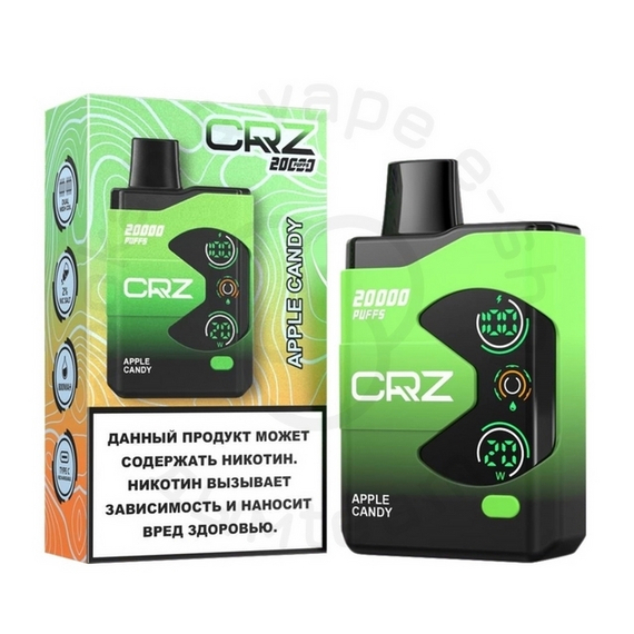 Одноразовая ЭС CRZ 20 000 &quot;Яблочная конфета&quot; (Apple candy) (M)
