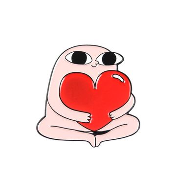 Пин на рюкзак и одежду. Кетнипз. Сердце