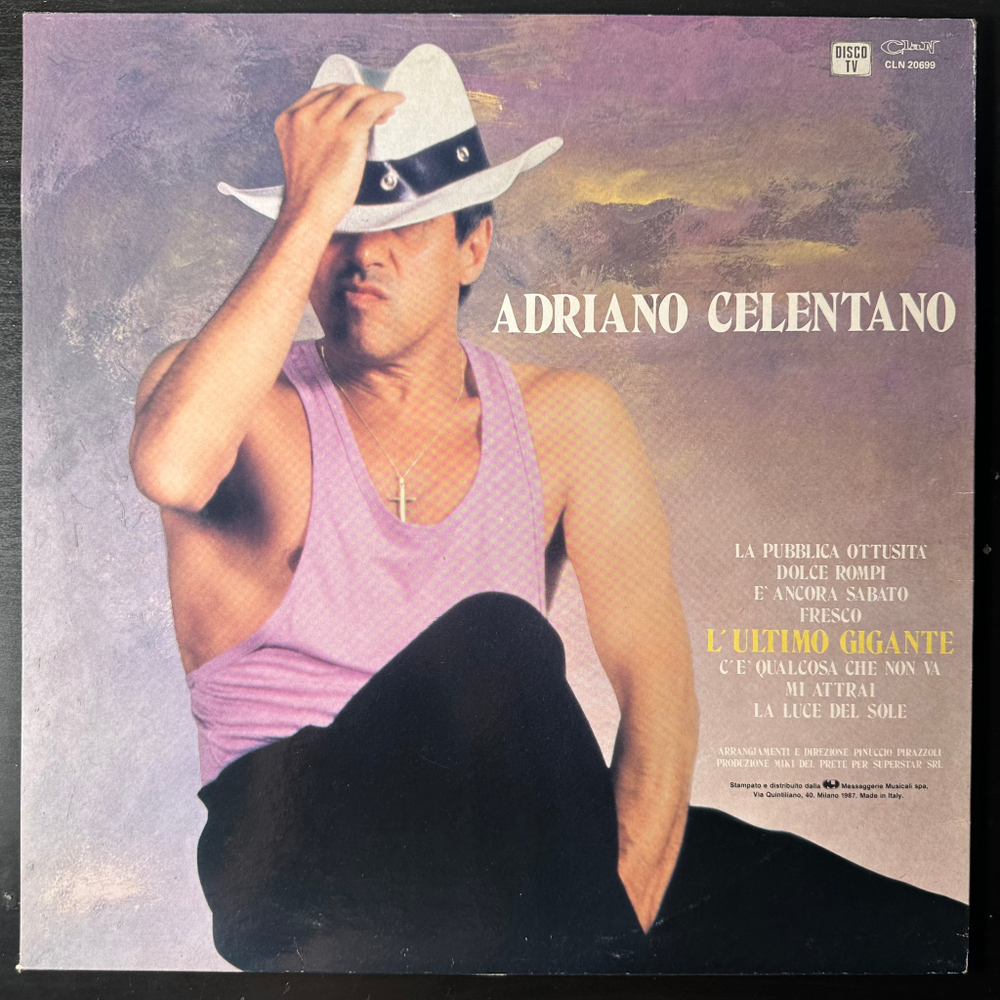 Adriano Celentano - La Pubblica Ottusita (Италия 1987г.)