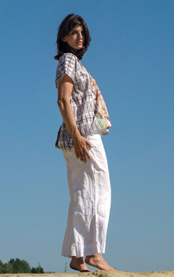 Футболка "Ар-нуво", по мотивам работ Альфонса Мухи