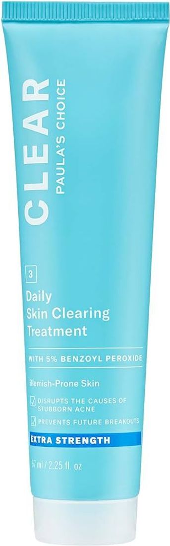 Лечебный крем от прыщей Clear Extra Strength Daily Skin Clearing Treatment, 67 мл
