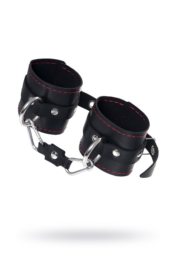 Наручники pecado однослойные с контрастной строчкой Наручники pecado однослойные с контрастной строчкой