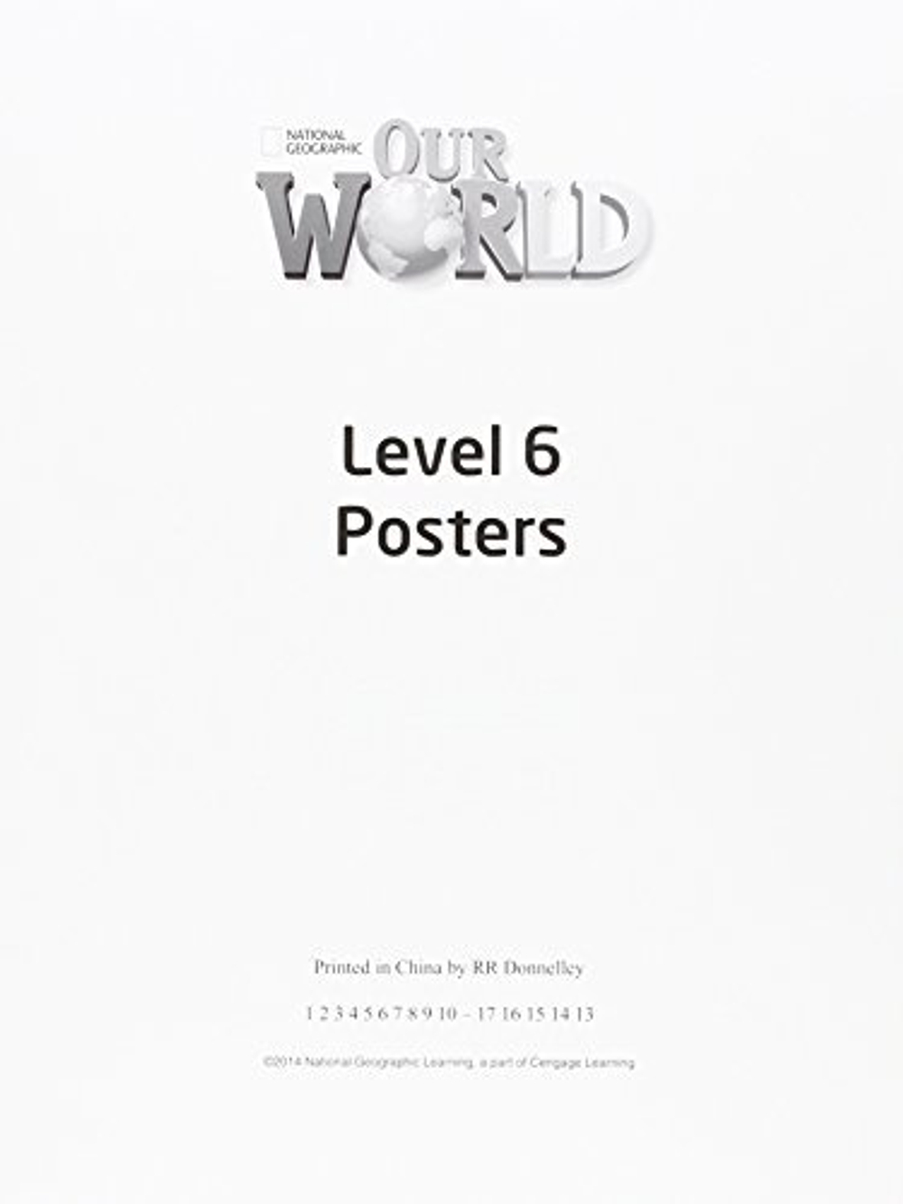 Our World BrE 6 Poster Set /Учебные постеры