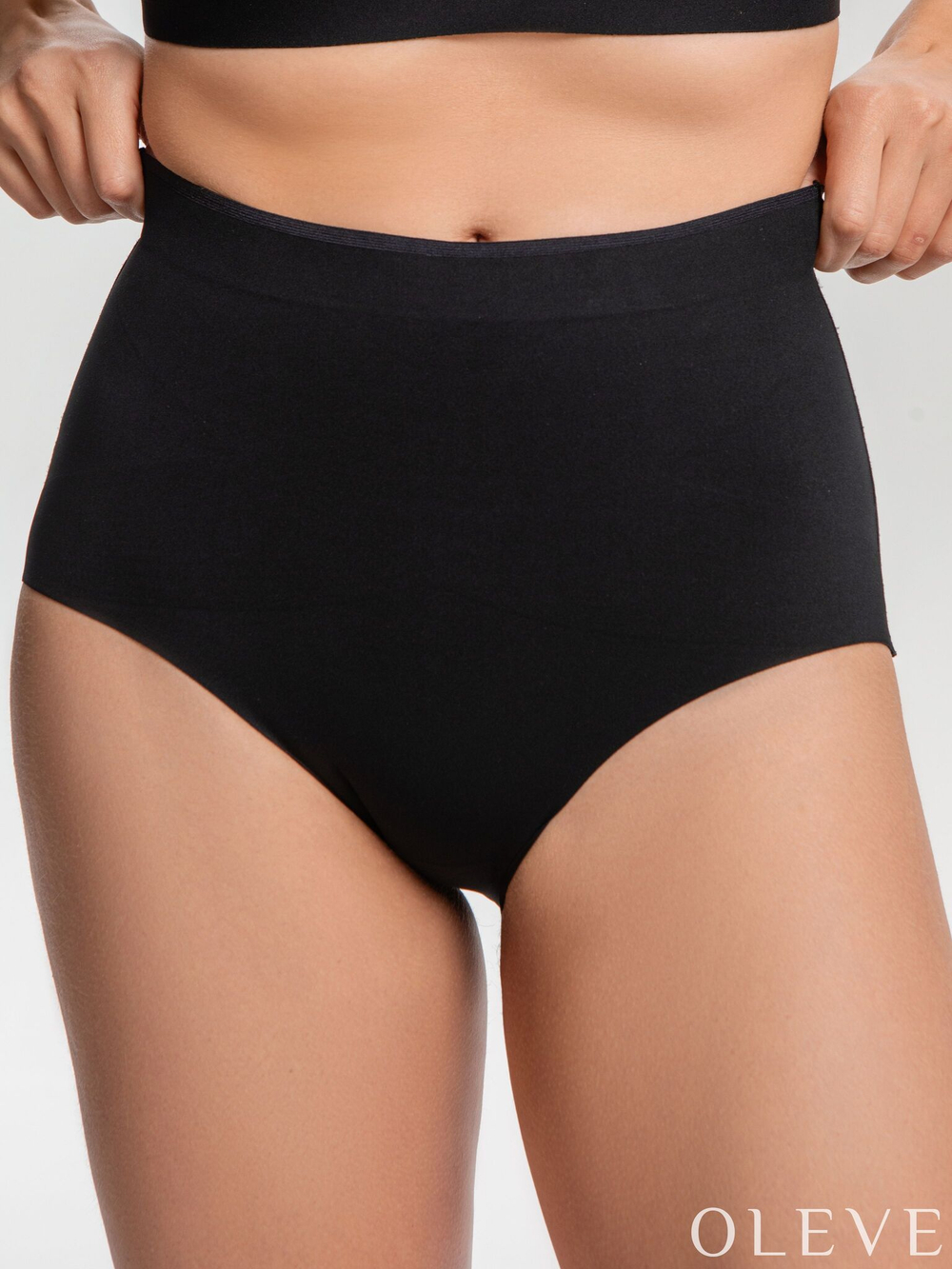 Бесшовные утягивающие трусы слипы Plus Size