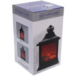 Сувенир с подсветкой «КАМИН - Искры пламени» 15*15*30 см (питание от USB и батареек)