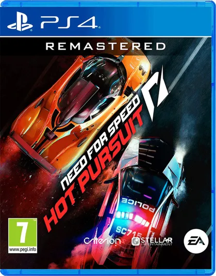 PS4 Need for Speed: Hot Pursuit Remastered (Новый, Русские субтитры, CUSA-23265)