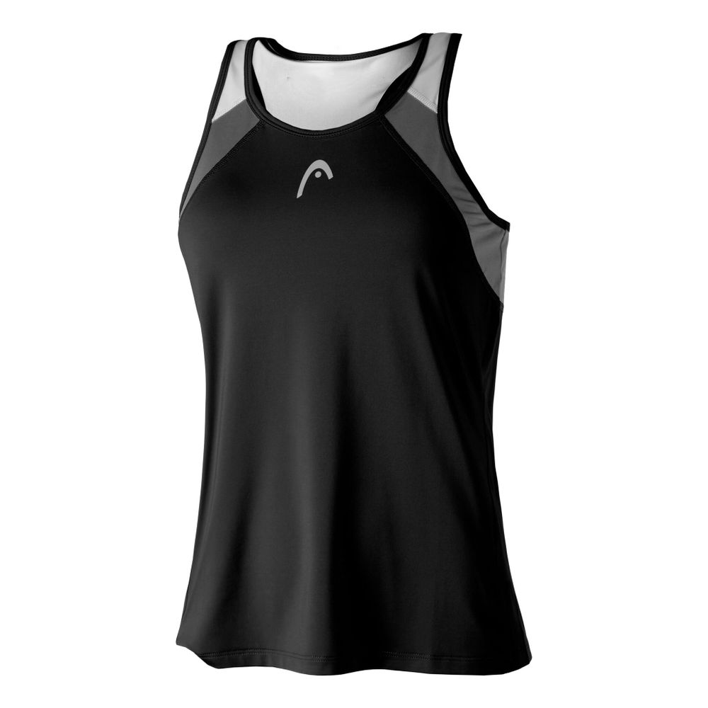 Женская теннисная майка HEAD Club Tank Top Women - Black