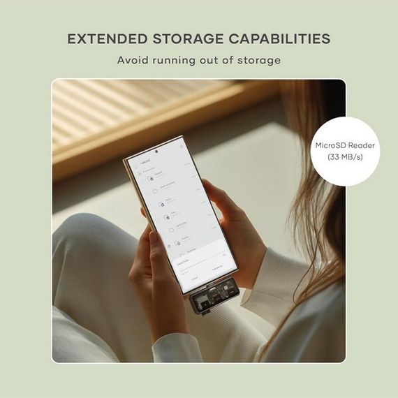 Хаб Satechi Mobile XR Hub with microSD PD 100W (ST-HXRSDM) серый