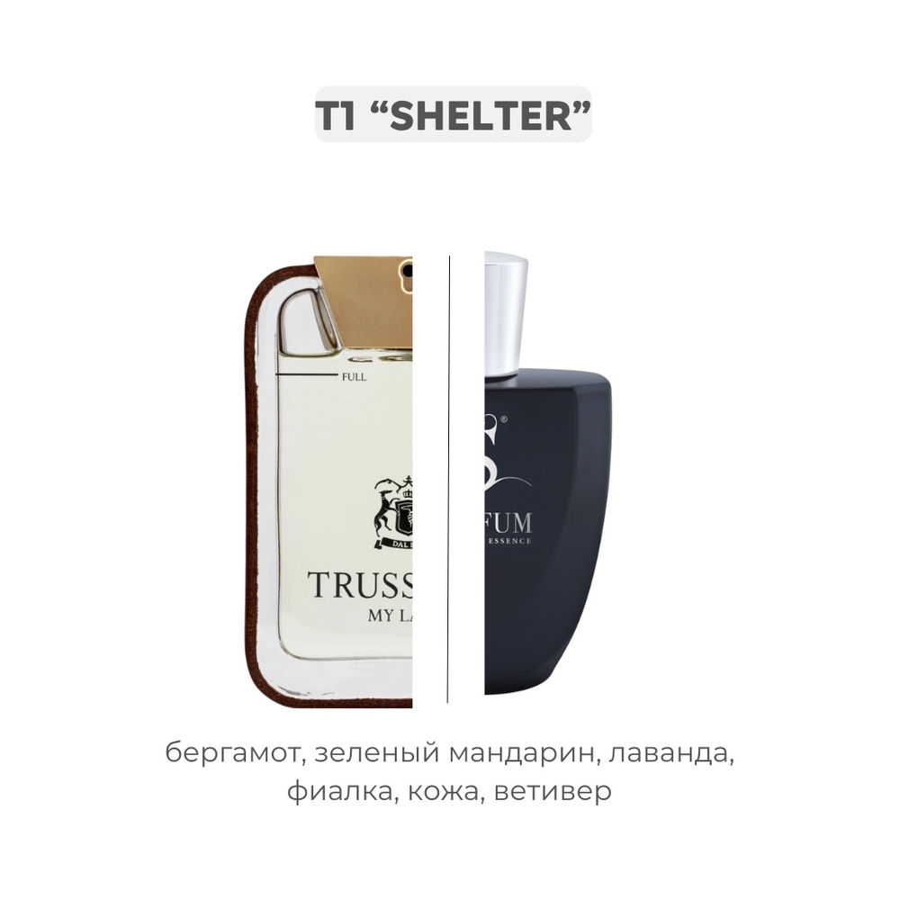 T1 SHELTER по мотивам My land - Trussardi, парфюмерная вода