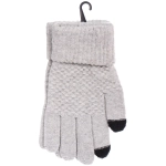 Перчатки мужские зимние сенсорные «NEHOLOD», цвет серый, 22*11см (пакет с подвесом)