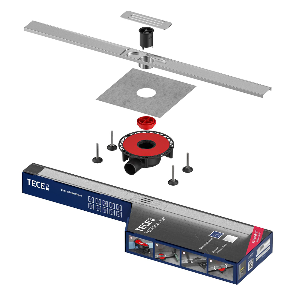 Универсальный дренажный комплект TECElineo 400-1000 мм