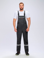 Костюм Флофт-2 Премиум СОП У. (тк.Смесовая,240) п/к, т.серый/серый/красный